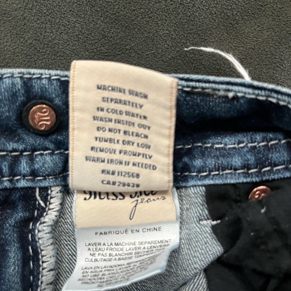 Miss Me crop jeans, size 25 - Picture 3 of 5